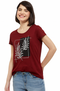 Cotton Blend T-Shirt for Women-D22