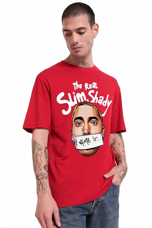 Men's Round-Neck T-Shirts-D13